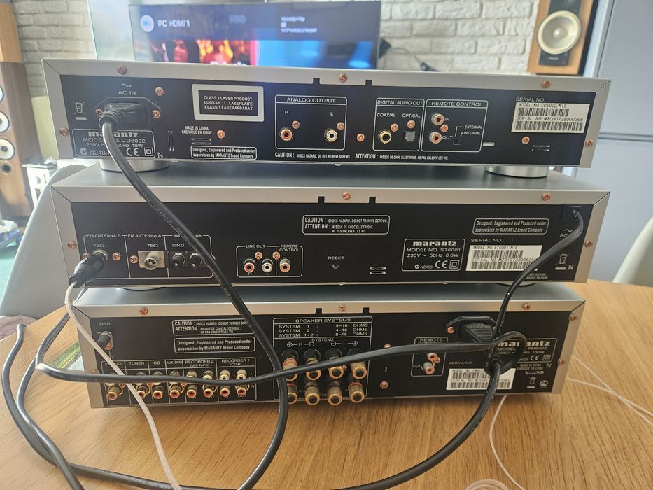 Wieża marantz piękna wzmacniacz cd i tuner
