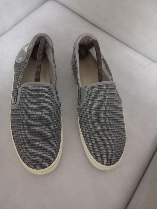 Tenisowki damskie srebrne Mustang