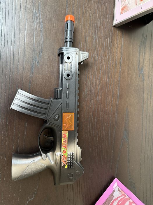 Metralhadora plástico brincar