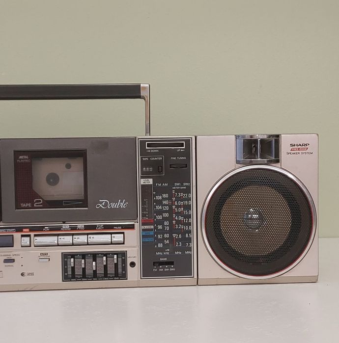 SHARP QT-90 ZG магнітола шарп. Bluetooth.