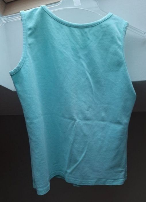 Podkoszulka, turkusowa koszulka dla dzieci 152