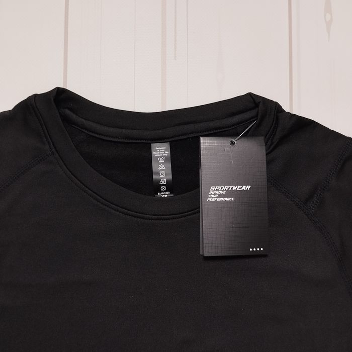 Термо-костюм чорний на мікрофлісі для тренувань