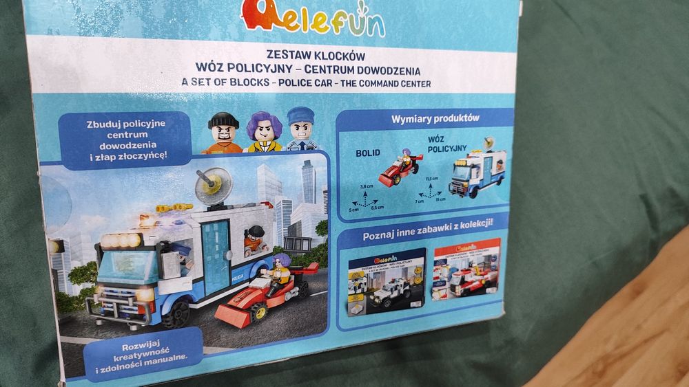 Wóz policyjny - elefun