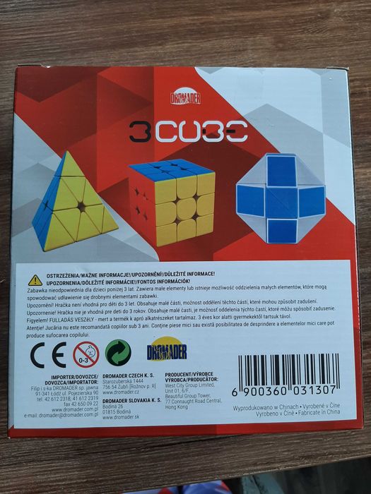 Kostki logiczne cube, układanka