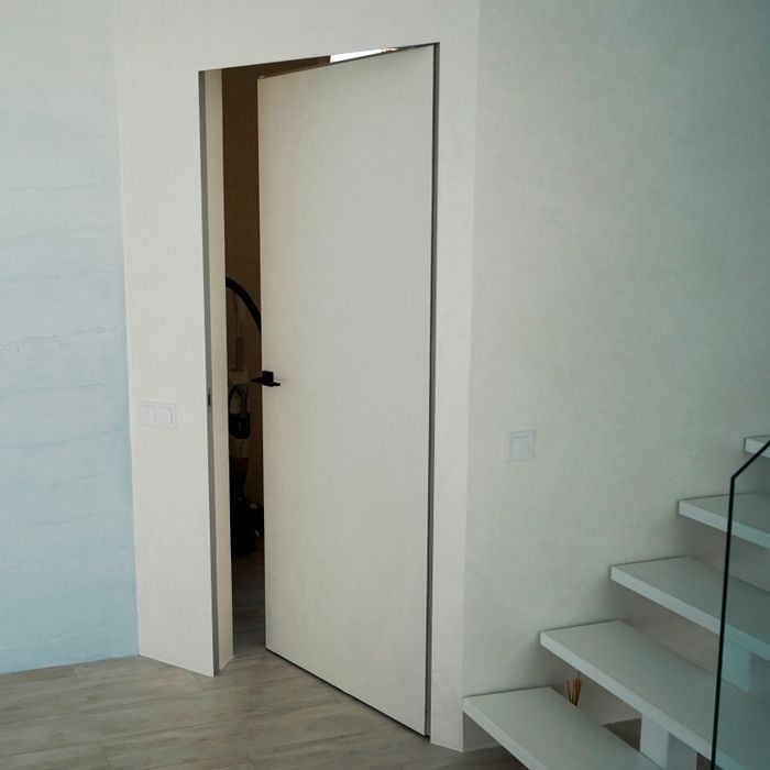 Міжкімнатні двері прихованого монтажу під фарбування