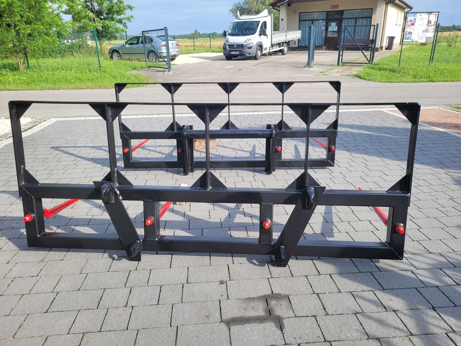 Ramka na dwa baloty do Tura ciągnika/ chwytak do bel Igły- dowóz