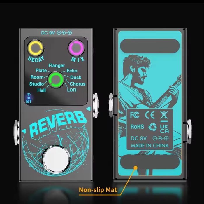 Педалі ефектів ( reverb ) гітарні примочки