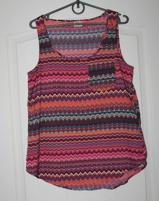 Яркая блуза-майка only