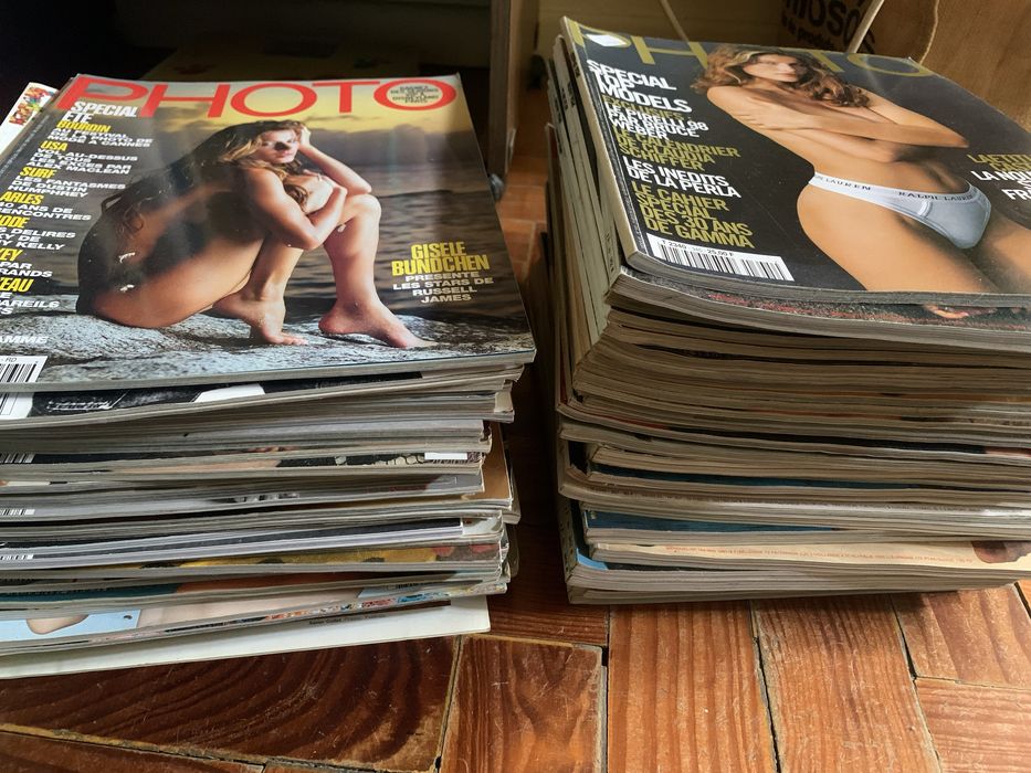 73 revistas Photo em estado impecavel