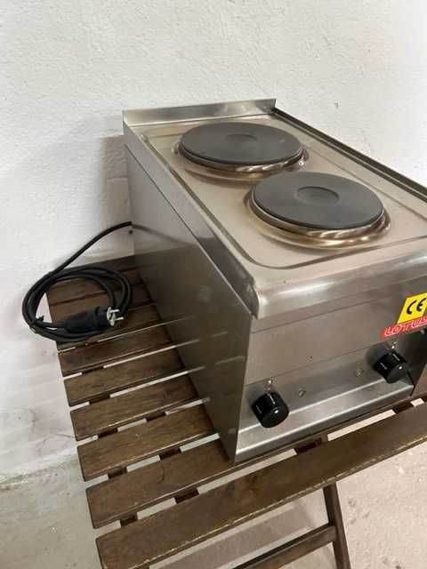 fogão elétrico 2 bocas semi novo