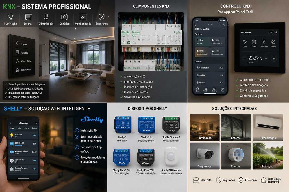 Home Automation Installation (KNX, Shelly Systems, Upgrading Legacy Installations)