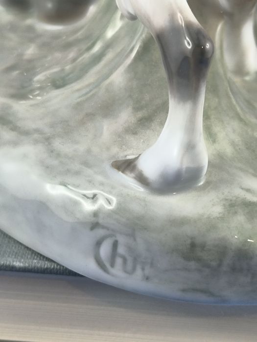 Pasterka, dziewczyna z kozami Royal Copenhagen #porcelana #ozdoba