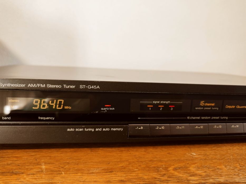 WYPRZEDAŻ! Radio, tuner Technics st g45 a, po serwisie