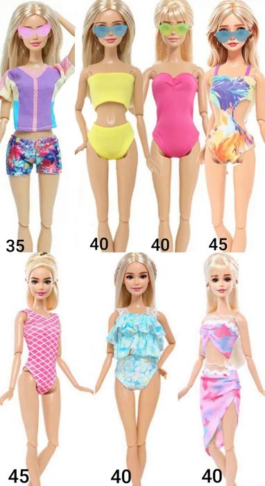 Одяг шубка для ляльки Барбі