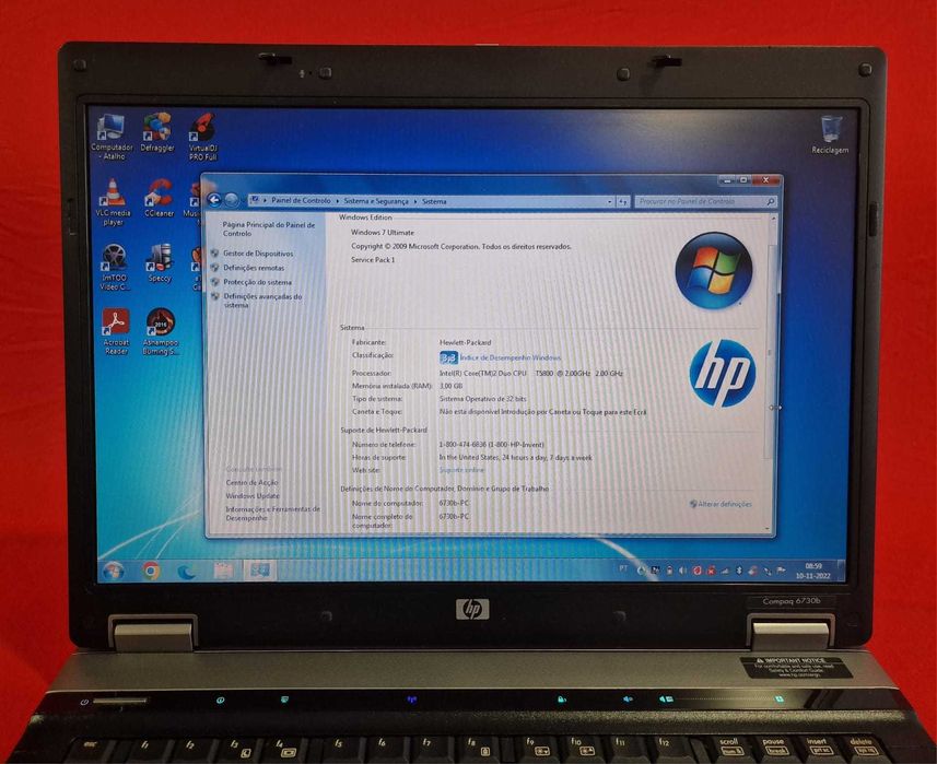 HP 6730b, com porta COM RS232 máquina muito fiável