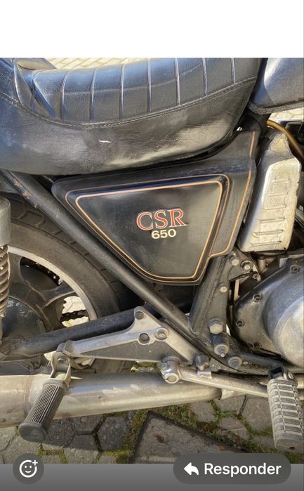 Moto antiga classica