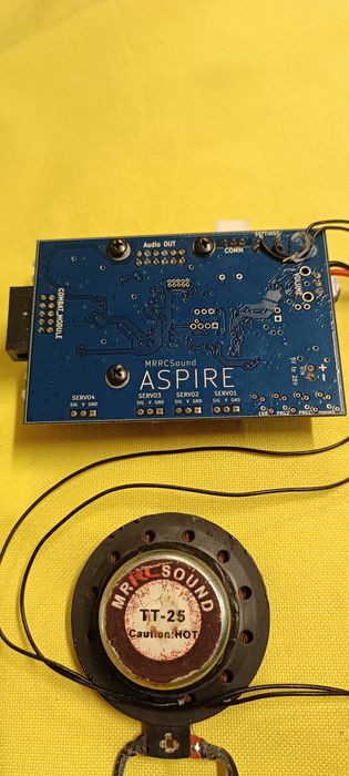Placa de som avião rc