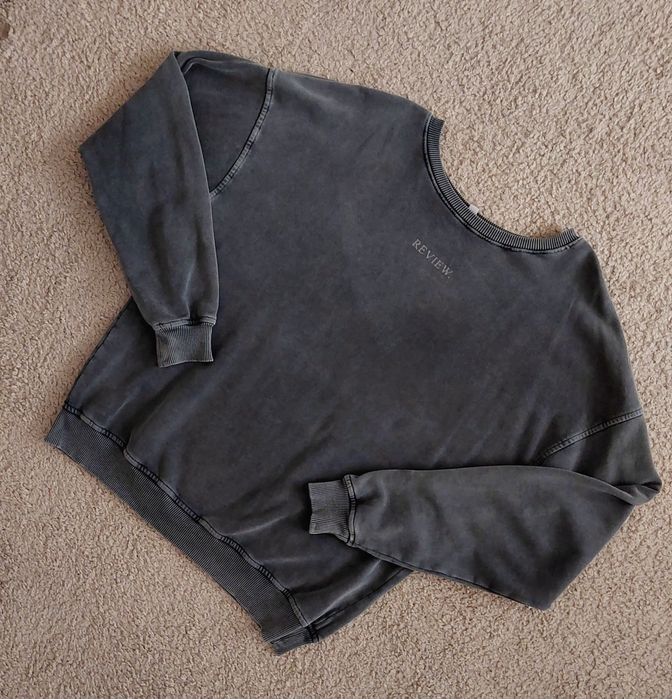 Bawełniana bluza Review Dekatyzowana bluza Oversize XS/S