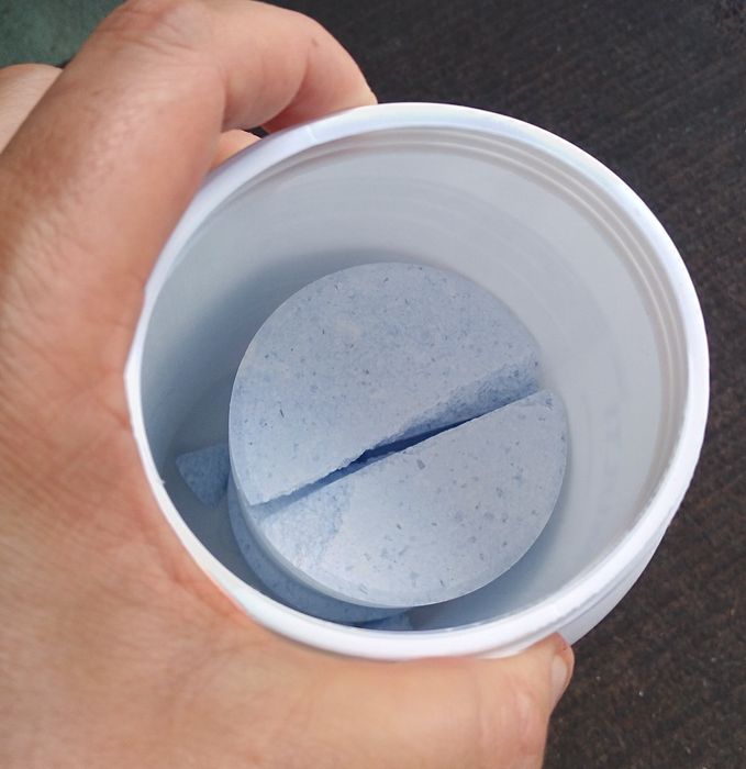 Chlor do basenu 4 duze tabletki