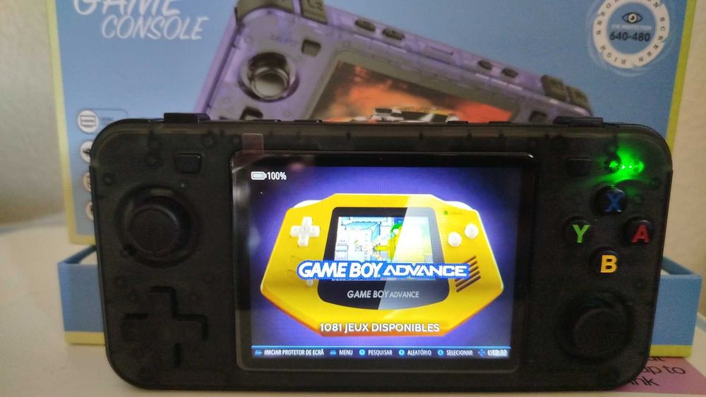 Consola portátil R36H 64GB com 15.083 jogos – preta – nova