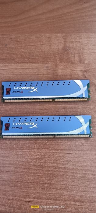 Ram Kingston Hyperx DDR3 2x2gb