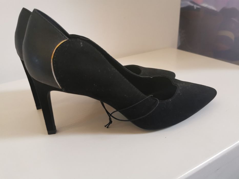 Czarne czółenka nowe 38 Promod