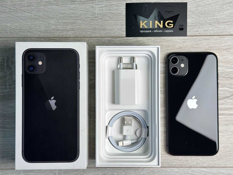 Apple iPhone 11 - 128GB - Black Neverlock 91% АКУМУЛЯТОР #29