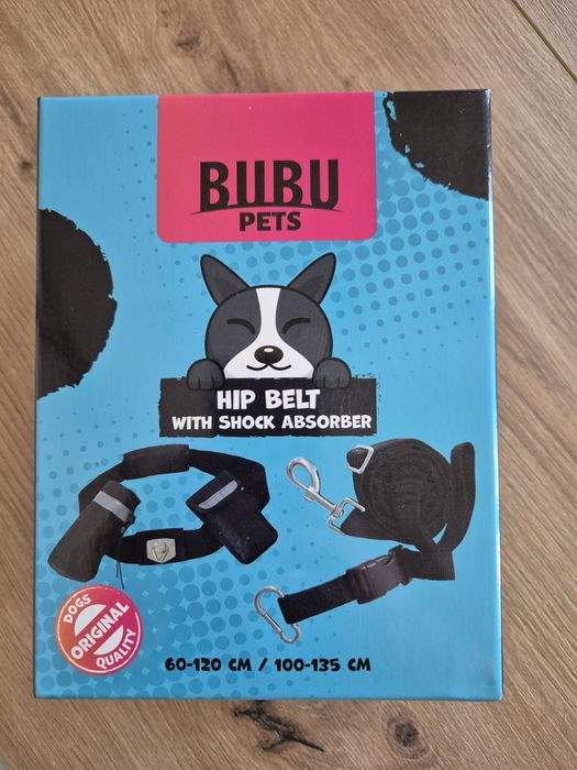 Pas biodrowy do biegania z psem Bubu pets