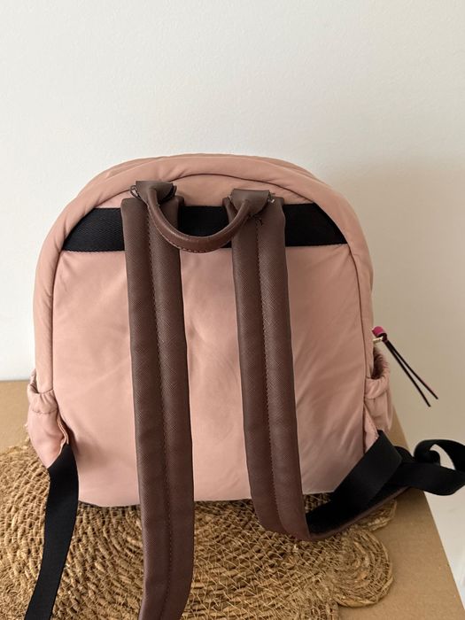 Mochila TOUS, nylon, rosa-nude