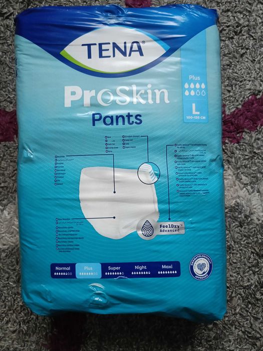 Majtki chłonne TENA PANTS ProSkin PLUS L ( 30 szt)