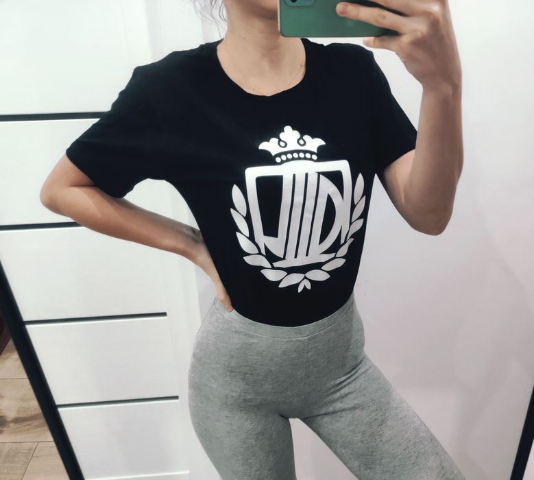 Koszulka t-shirt czarny Lady Diil jak nowa