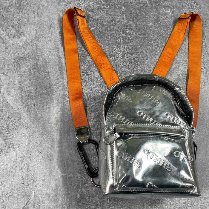 Оригинальный Рюкзак Heron Preston Metallic СТИЛЬ