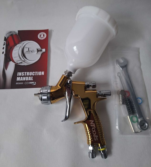 Пістолет для фарбування.Краскопульт.Ntools GTI Pro Lite.Devilbiss
