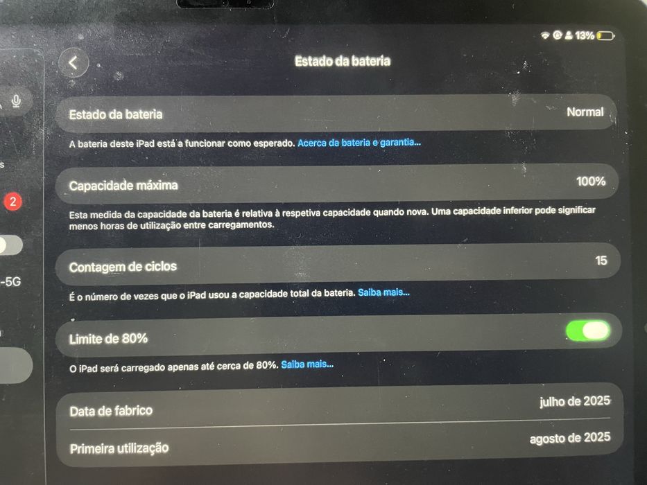 Ipad A16 2025 Novo tirado da caixa