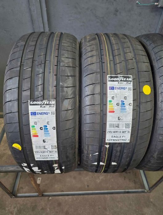 Conjunto de 4 Pneus NOVOS  245/40R19 Runflat  + 275/35R19 Runflat