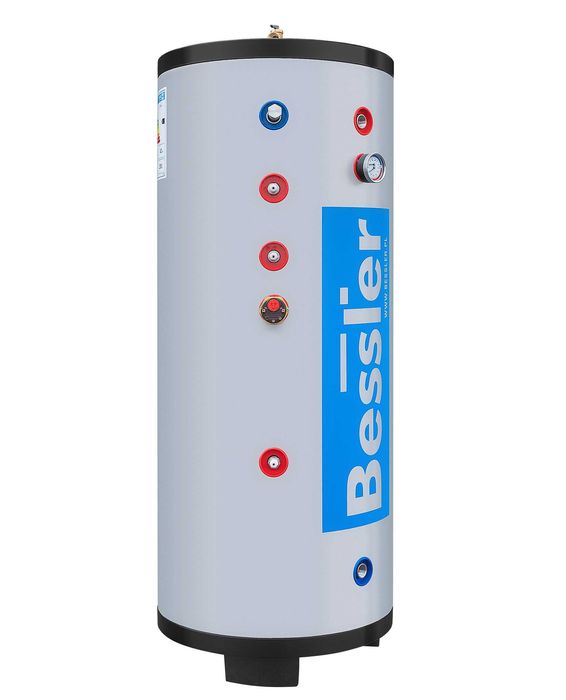 Zasobnik CWU bojler NIERDZEWNY 200l podwójna wężownica 2,75 m²