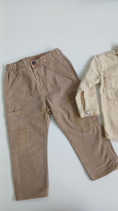 Куртка сорочка верхня джинсова h&m 98
