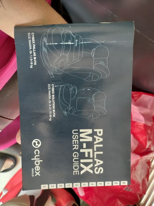 Cybex Pallas m fix gold cadeira auto