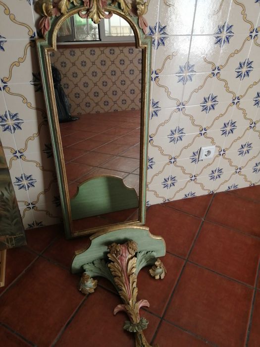 Espelho misula com base