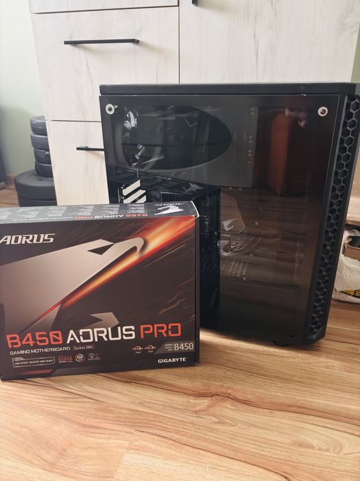 komputer Ryzen 7 2700, 32 Gb pamieci RAM AORUS B450 Pro