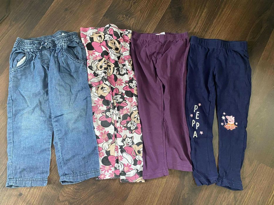 Pakiet 14 sztuk ubrań (98-104) dla dziewczynki