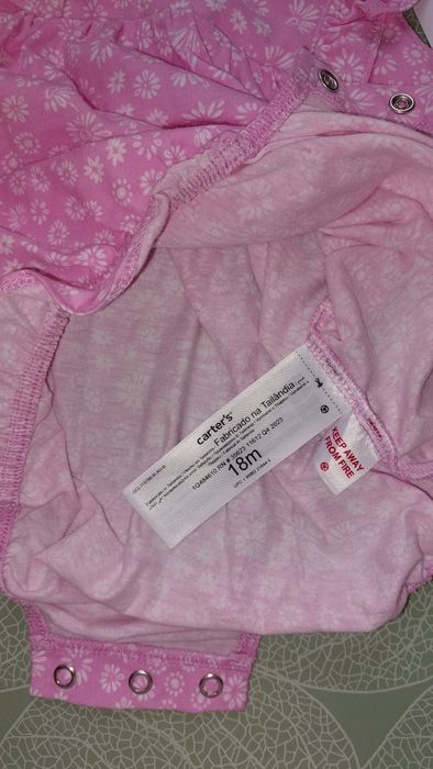 Новый бодик-песочник Carter's 18 мес