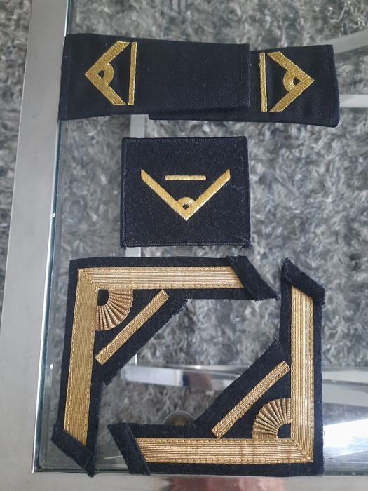 Pagony (pochewki) dystynkcje na rękaw SG