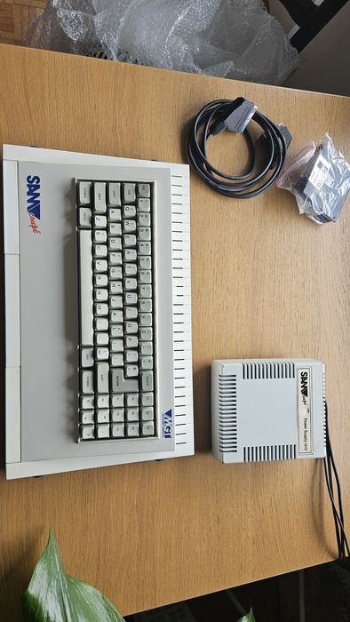 Sam coupe, kabel scart, org zasilacz zx spectrum, atari, commodore