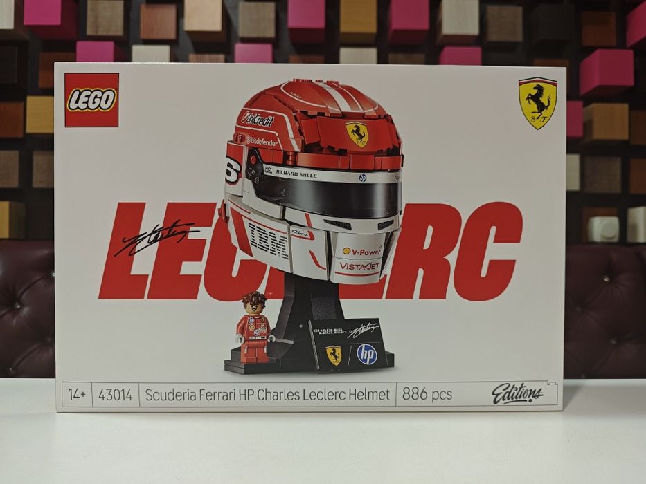 LEGO 43014 / 43022 Шолом Шарля Леклера (Charles Leclerc) / Шолом Льюїса Гамільтона (Lewis Hamilton) Editions