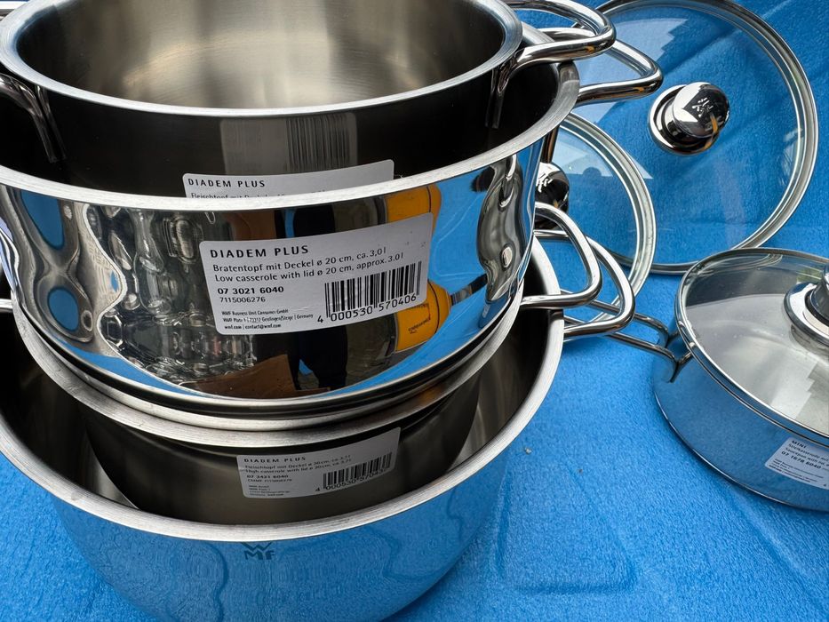 Посуд WMF оригінал з Німеччини – набори та каструлі Cromargan
