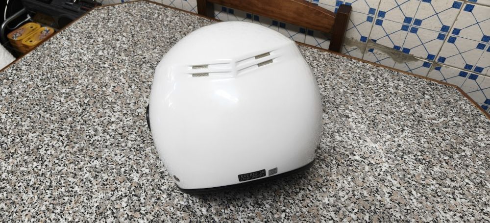 Capacete de mota bolsa de mota e 2 auriculares de capacete de mota