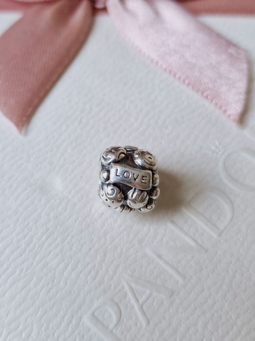 Conta Família e Amor da Pandora em Prata