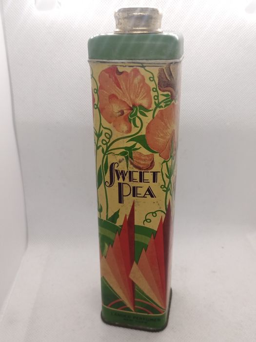 Rare vintage talcum powder tin