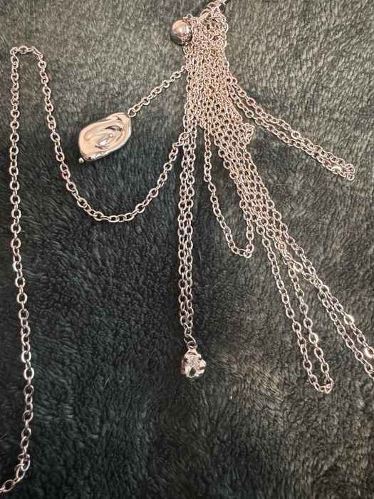 Дизайнерське кольє businkajewelry з каскадними підвісками